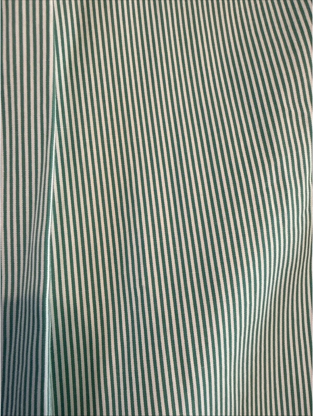 NWT Polo Ralph Lauren Green Striped Cotton Button Up Shirtdress w/ Belt Sz 8 - Picture 10 of 14